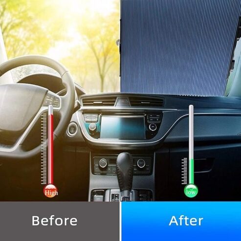 Car Sun Shade Retractable